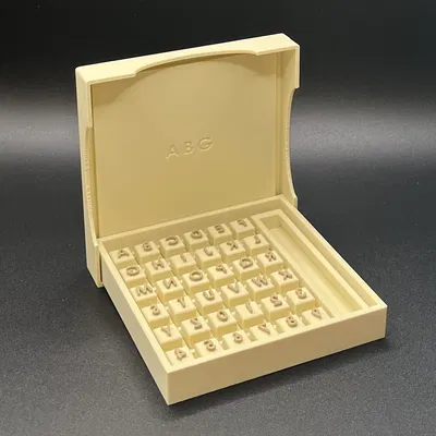 Bộ Con Dấu Chữ Cái (Tiếng Anh)