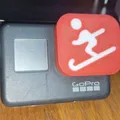 Nắp Che Ống Kính GoPro Hero 7 Với Logo Người Trượt Tuyết - Thumbnail 2