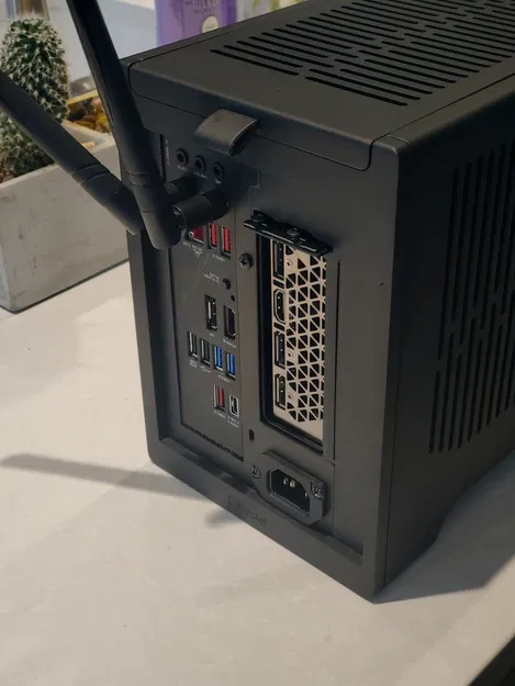 Fractal Design Terra - Nắp che bụi phía sau (Rear Dust Cover) - Image 1