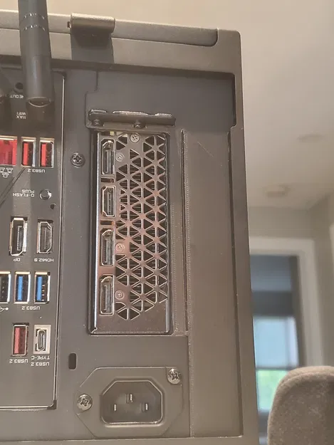 Fractal Design Terra - Nắp che bụi phía sau (Rear Dust Cover) - Image 2