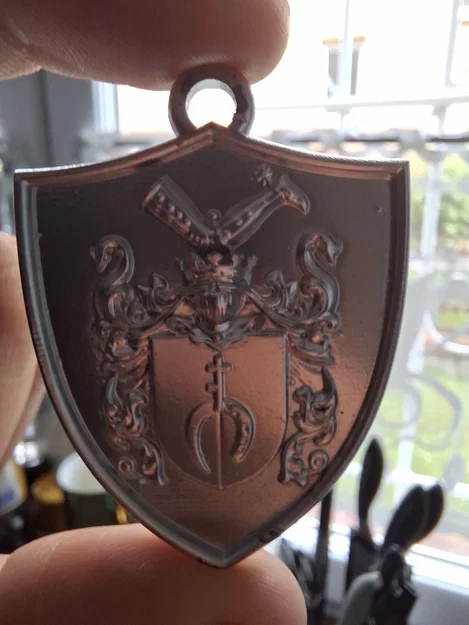 Móc khóa huy hiệu Prus III (Prus III Creast key chain) - Image 1