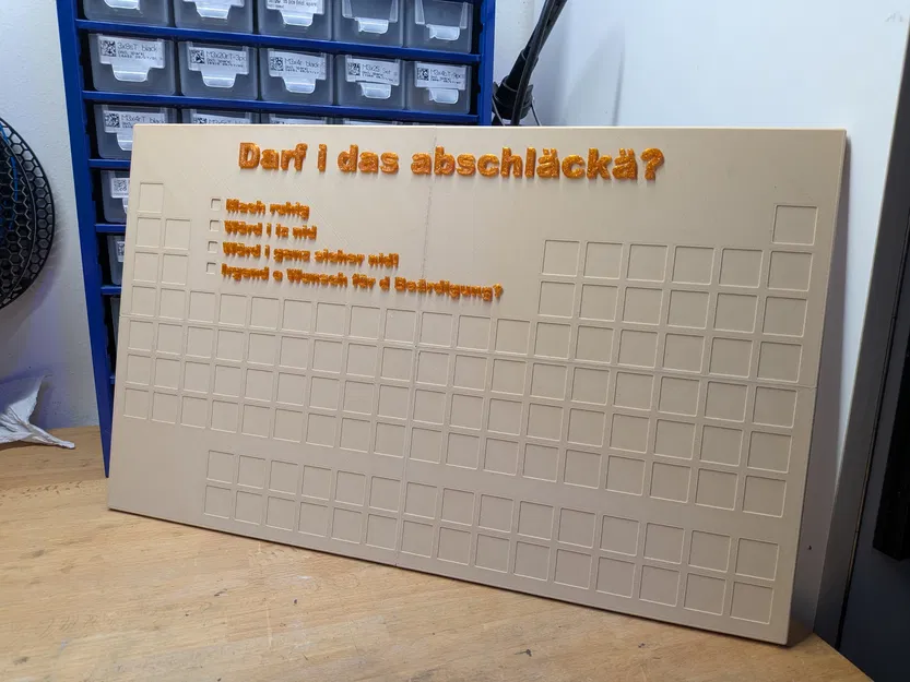 Bảng Tuần Hoàn “Lickable” – Trưng Bày Giáo Dục In 3D (Không Cần MMU) - Image 3