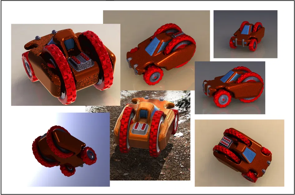 Xe Crash Derby Car (Xe Đua Va Chạm) - Image 2