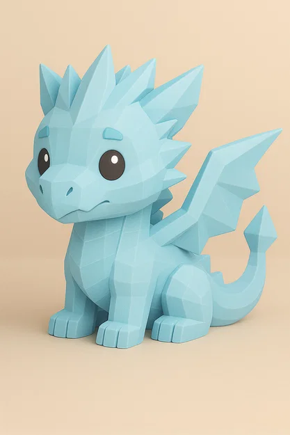 Rồng Sông Băng Mini (Mini Glacier Dragon) - Image 1