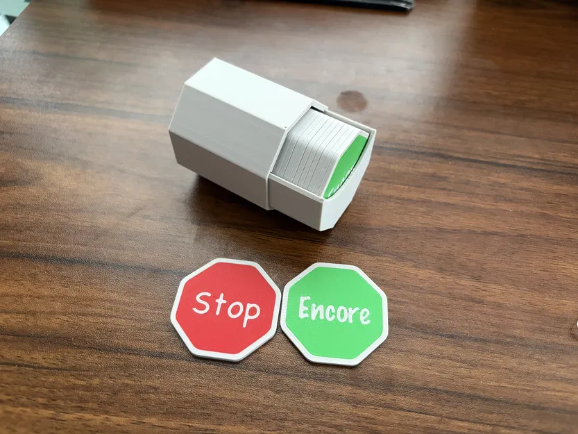 Jeton Stop/Encore (Flip 7) - Jetons Stop/Encore Flip 7 - Image 1