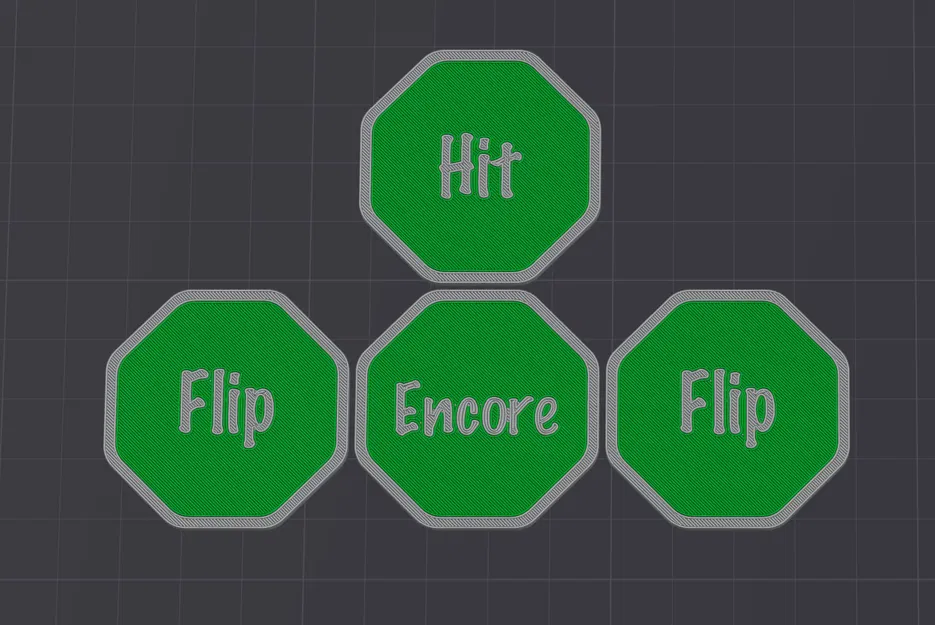 Jeton Stop/Encore (Flip 7) - Jetons Stop/Encore Flip 7 - Image 2