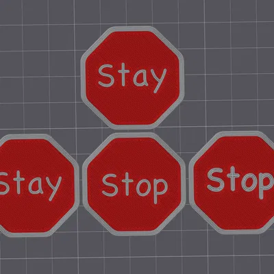 Jeton Stop/Encore (Flip 7) - Jetons Stop/Encore Flip 7