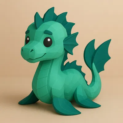 Mini Sea Dragon (Rồng Biển Mini) Low-Poly