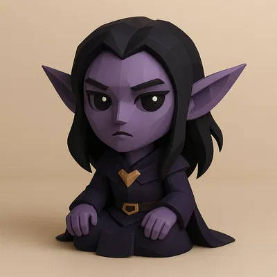 Mini Dark Elf (Tiểu Yêu Tinh Bóng Tối)