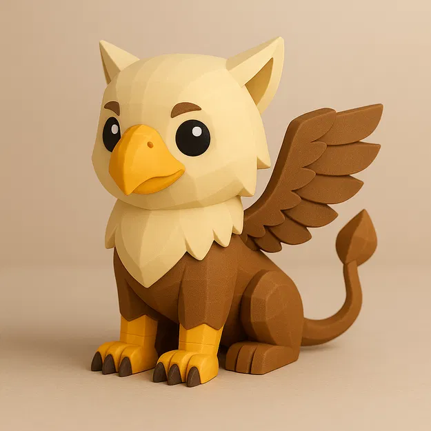 Mini Griffin (Griffin Mini Hình Học Lowpoly) - Image 1