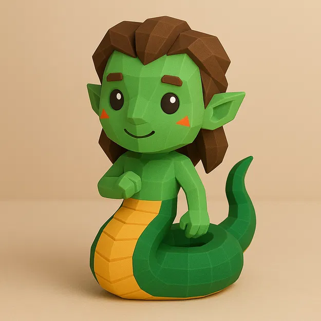 Mini Naga (Mẫu trang trí thanh lịch) - Image 1