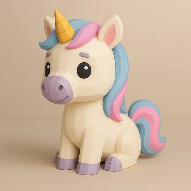 Mini Unicorn – Kỳ Lân Mini Dáng Mơ Màng - Image 1