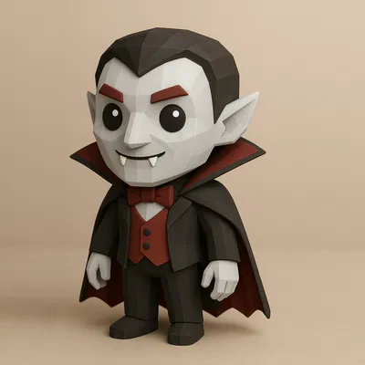 Mini Vampire – Ma Cà Rồng Mini Lowpoly