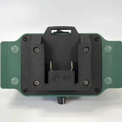 Quạt để bàn Modular 120mm (Tuỳ chọn ngàm pin Parkside X20V)