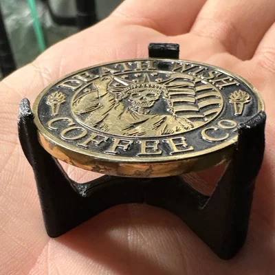 Giá đỡ trưng bày Challenge Coin (gắn tường/để bàn)