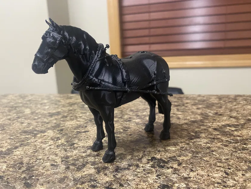 Ngựa kéo Belgian (Draught/Draft) kèm bộ Harness/Tack - Image 3