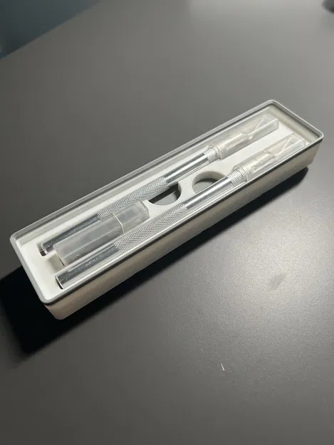 Khay Gridfinity 4x1 đựng scalpel (4x1 Scalpel Gridfinity Bin) - Image 2