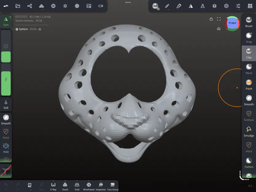 Đế đầu fursuit thỏ (chưa test) - Image 1