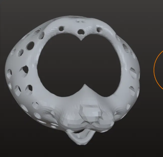 Đế đầu Fursuit chồn (weasel) chưa test - Image 1