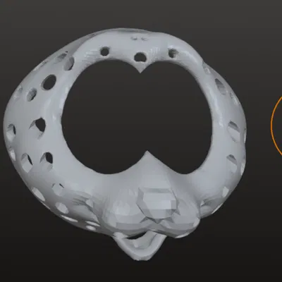 Đế đầu Fursuit chồn (weasel) chưa test