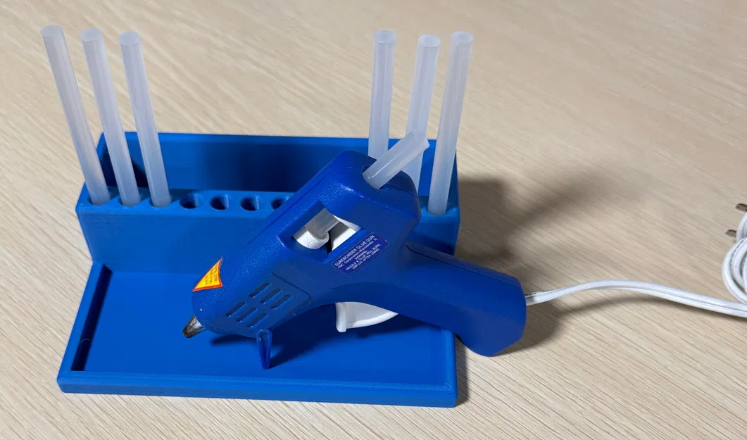 Kệ/giá giữ súng bắn keo (Gluegun organizer/holder) - Image 1