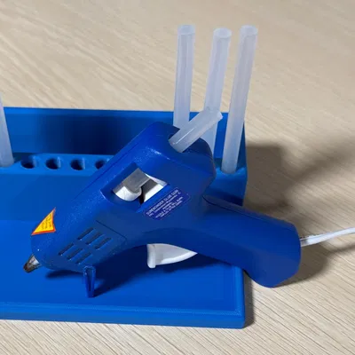 Kệ/giá giữ súng bắn keo (Gluegun organizer/holder)