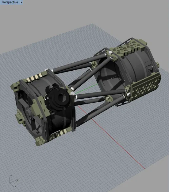 Kính thiên văn Newtonian truss carbon 8 inch - Image 1