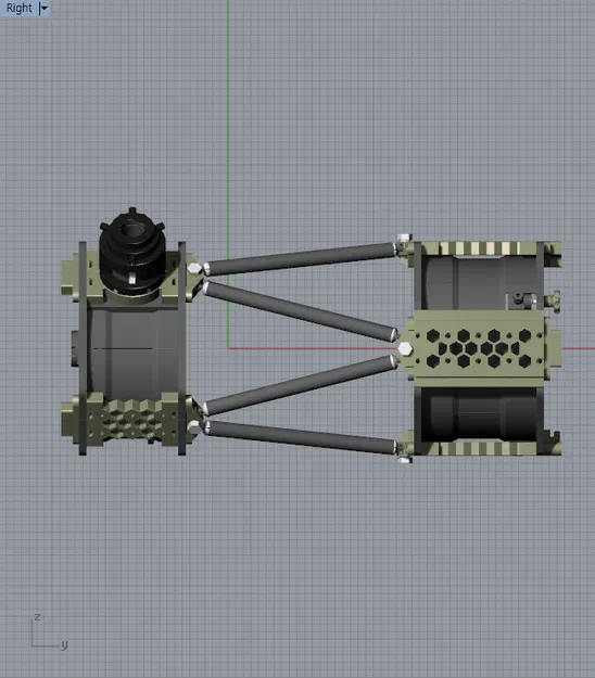 Kính thiên văn Newtonian truss carbon 8 inch - Image 2