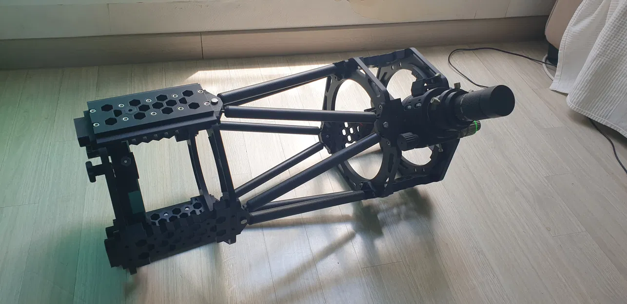 Kính thiên văn Newtonian truss carbon 8 inch - Image 7