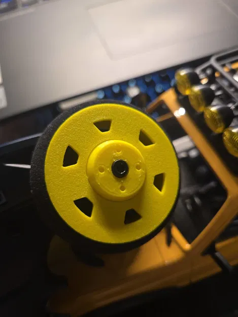 Bánh xe tay phát FMS cho miếng foam insert - Image 1