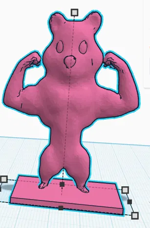 Buff Hamster – Hamster cơ bắp kèm bệ trưng - Image 1