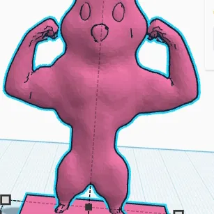 Buff Hamster – Hamster cơ bắp kèm bệ trưng