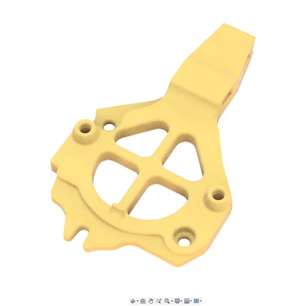 Ngàm gắn toolhead Bigtreetech BTT EBB36 GEN2 cho A4T + Orbiter v2 - Image 2