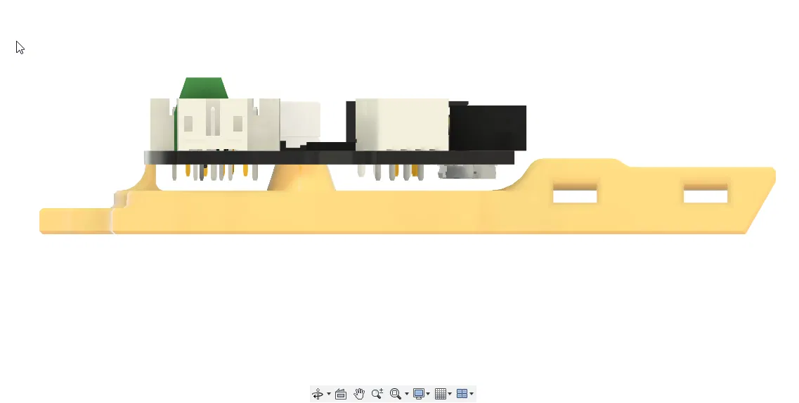 Ngàm gắn toolhead Bigtreetech BTT EBB36 GEN2 cho A4T + Orbiter v2 - Image 3