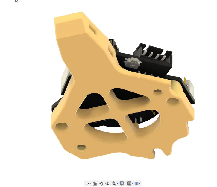 Ngàm gắn toolhead Bigtreetech BTT EBB36 GEN2 cho A4T + Orbiter v2 - Image 4