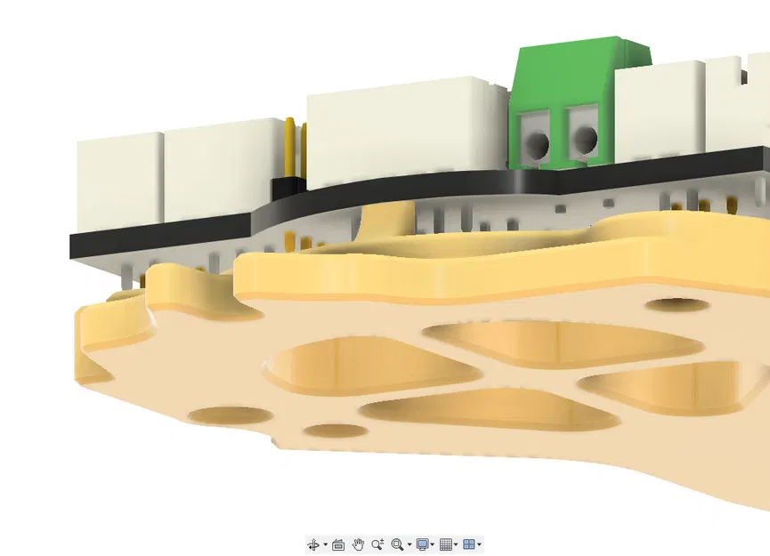 Ngàm gắn toolhead Bigtreetech BTT EBB36 GEN2 cho A4T + Orbiter v2 - Image 5