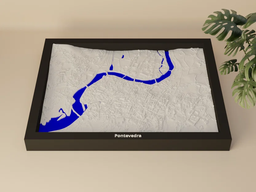 Pontevedra, Tây Ban Nha - Mô hình 3D thu nhỏ - Image 2