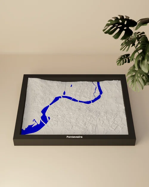 Pontevedra, Tây Ban Nha - Mô hình 3D thu nhỏ - Image 3