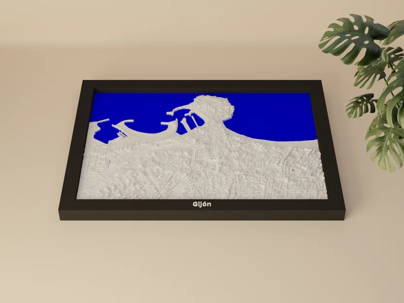 Gijón, Tây Ban Nha - Mô hình thu nhỏ 3D - Image 2
