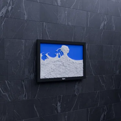 Gijón, Tây Ban Nha - Mô hình thu nhỏ 3D