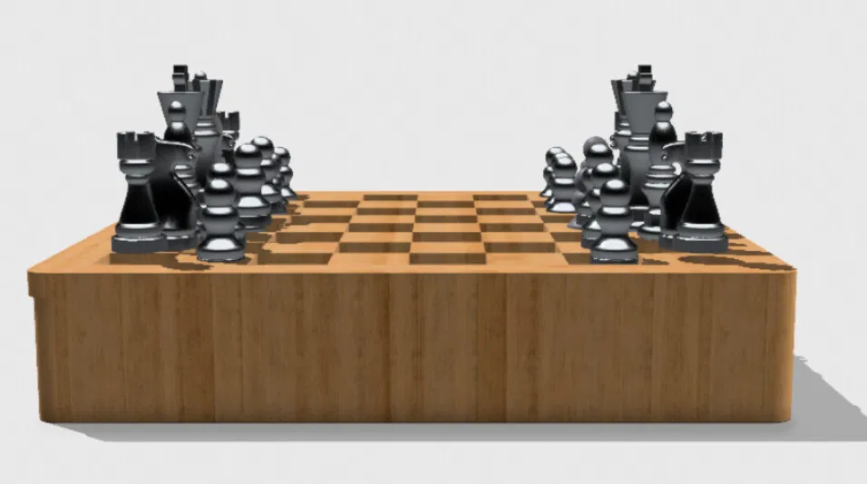 Porta chess set – Bộ cờ vua di động - Image 1