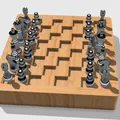 Porta chess set – Bộ cờ vua di động - Thumbnail 2