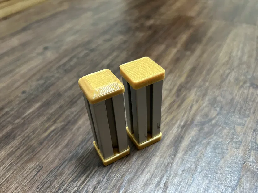 Nắp chụp nhôm định hình 2020 – bo tròn (Rounded) - Image 2