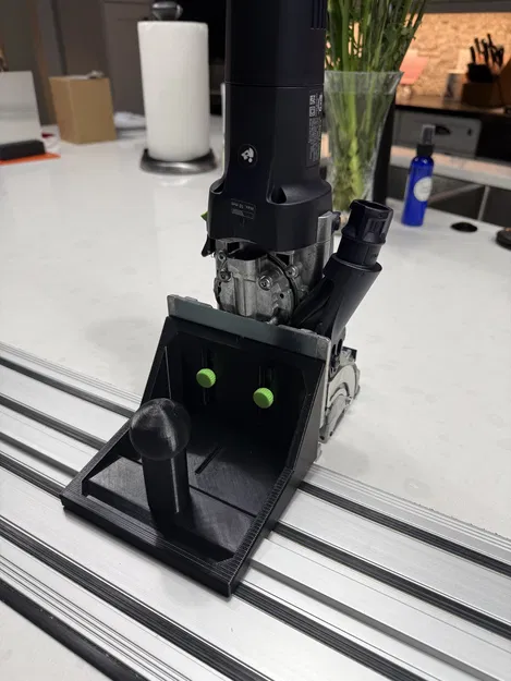 Ray dẫn Festool Domino cho DeWalt Tracksaw Track, có tay cầm - Image 2