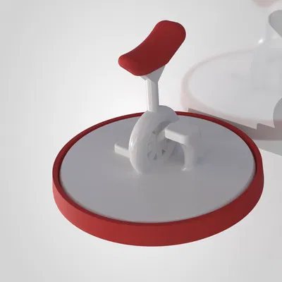 Mẫu Crash Derby Unicycle