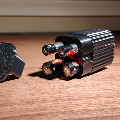 Hộp đựng pin du lịch Quick Lock 2x AA & 2x AAA