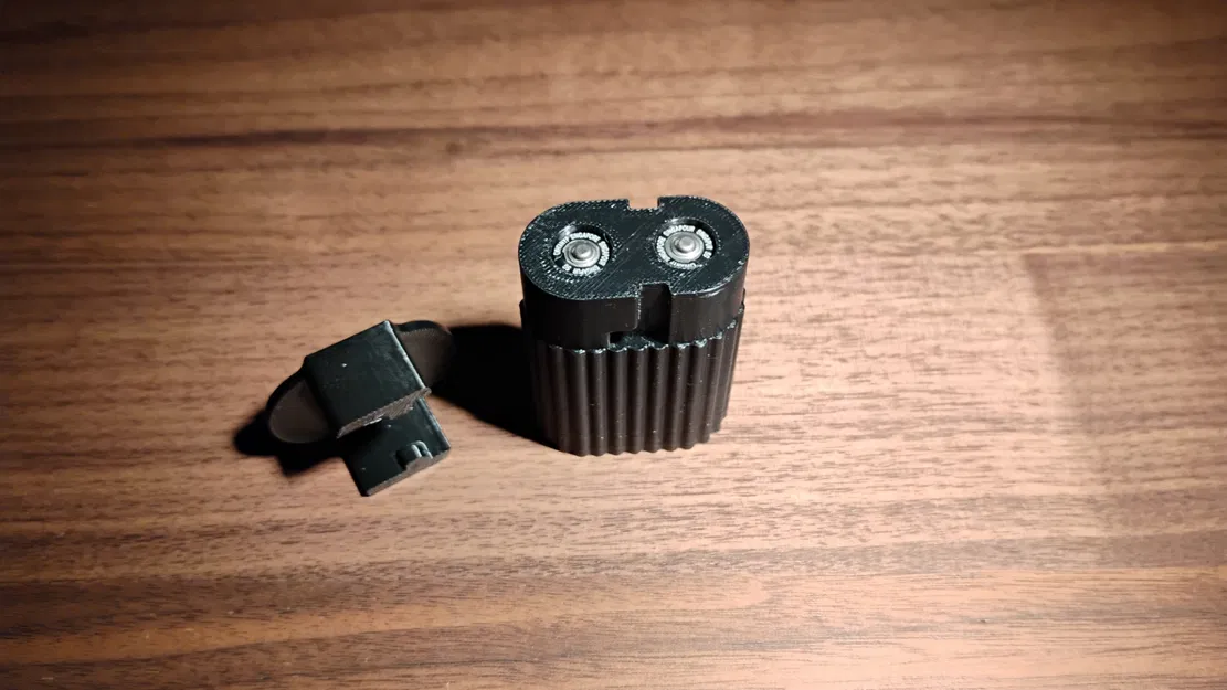 Hộp Đựng Pin Du Lịch Quick Lock 2x AAA - Image 3