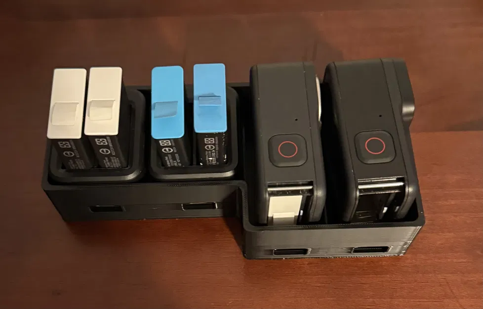 Giá đỡ sạc đôi cho GoPro và pin - Image 3