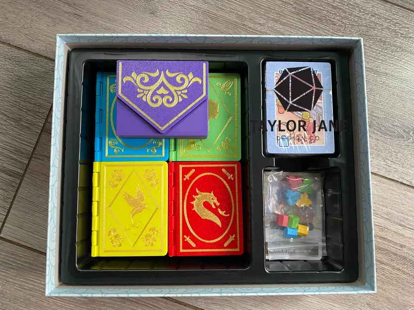 A Place for All My Books – Insert sắp xếp hộp game - Image 9