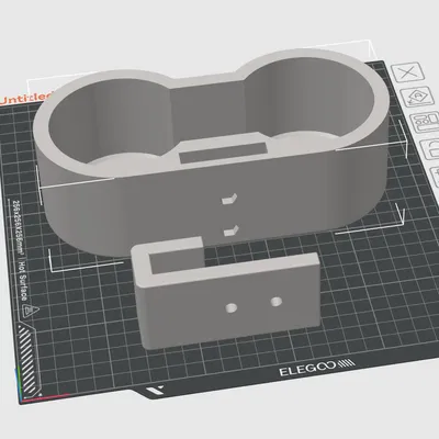 Khay để ly sau cho hành khách Dmax (rear passenger cupholder)